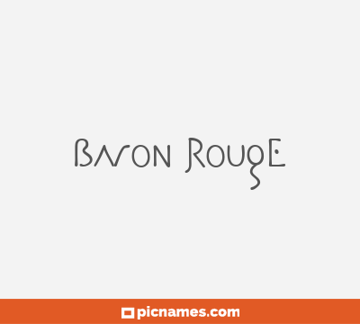 Baron Rouge